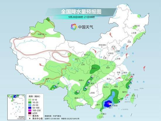 华西秋雨不断四川等地致灾风险高 台风“米娜”携强风雨影响华南