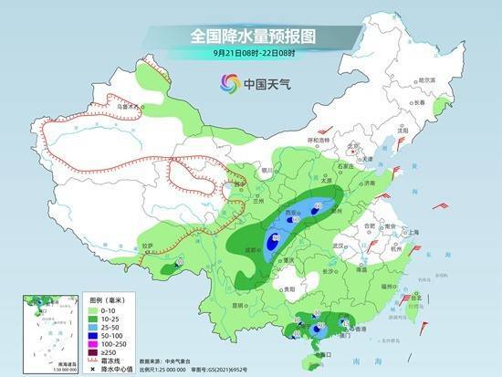 华西秋雨不断四川等地致灾风险高 台风“米娜”携强风雨影响华南