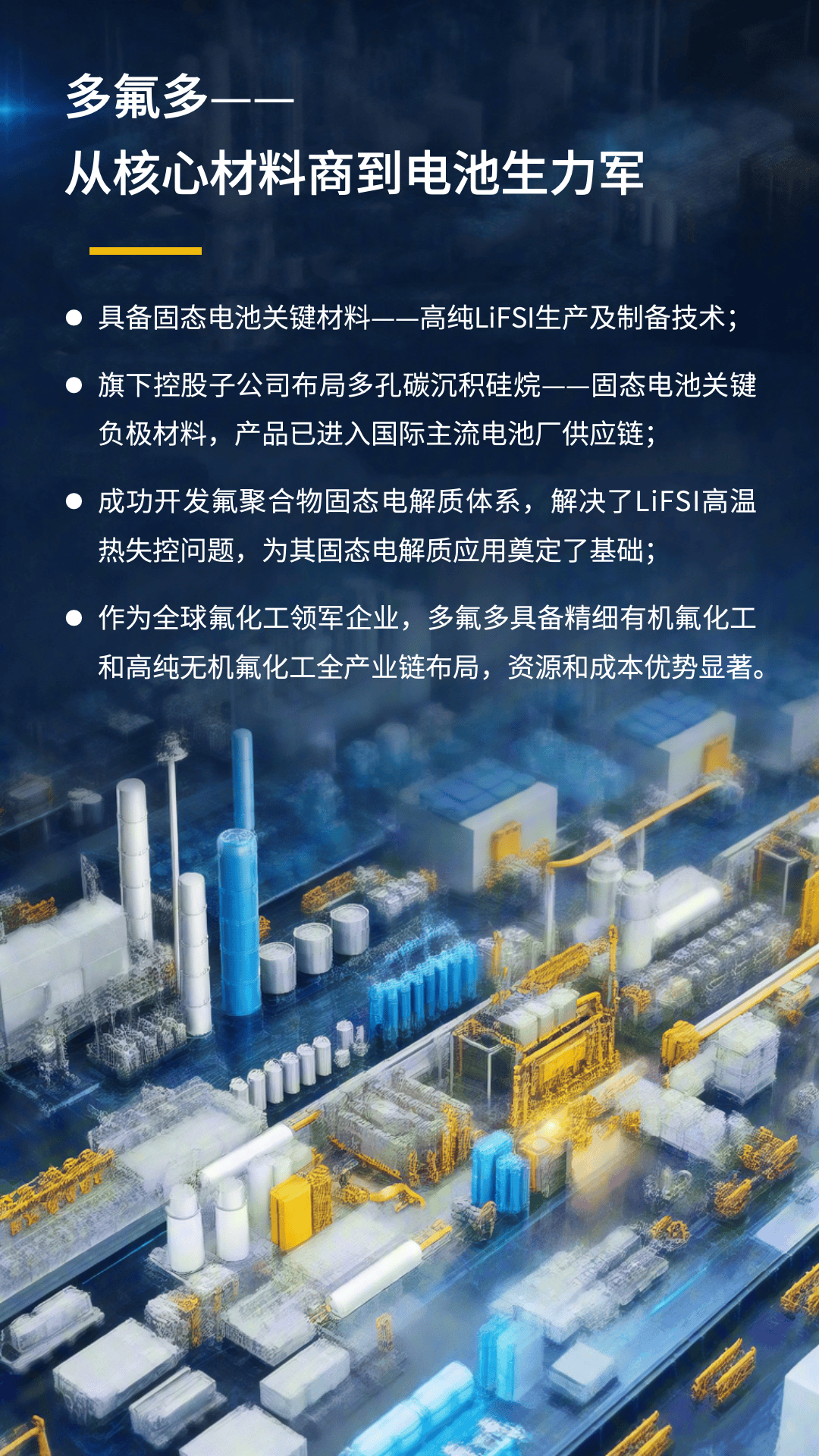 固态电池已经具备装车能力 多氟多:从核心材料商到电池生力军 固态电池已经具备装车能力 多氟多:从核心材料商到电池生力军